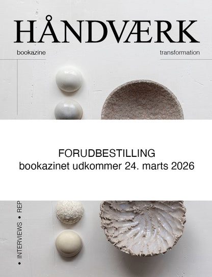 HÅNDVÆRK bookazine no.15 dansk tekst