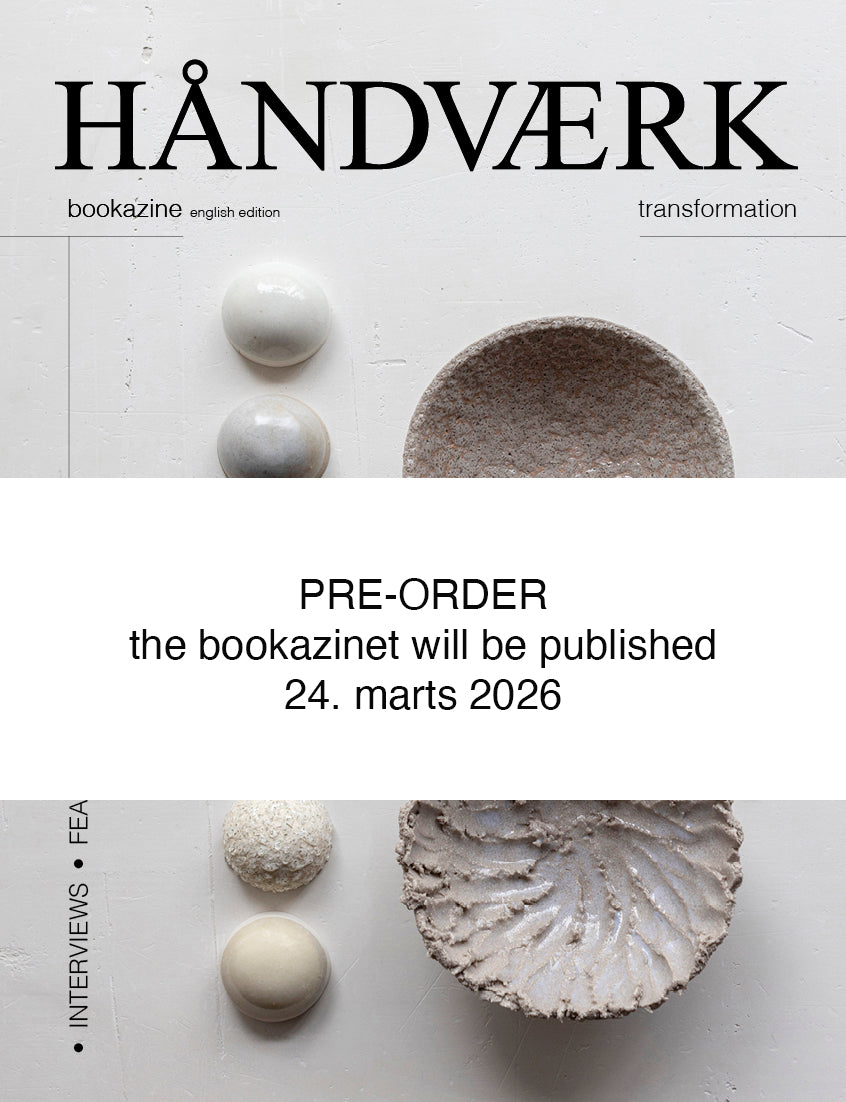 HÅNDVÆRK bookazine no.15 English text
