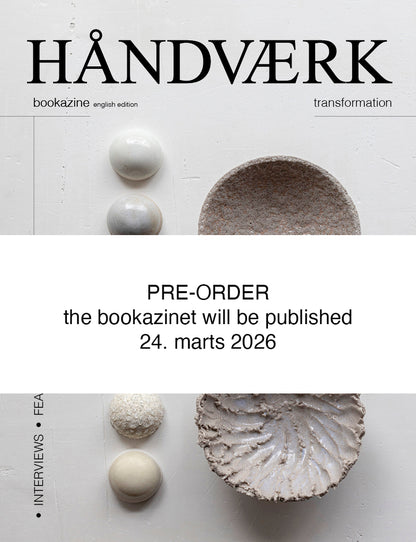 HÅNDVÆRK bookazine no.15 English text