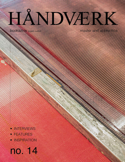 HÅNDVÆRK bookazine no.14 English text