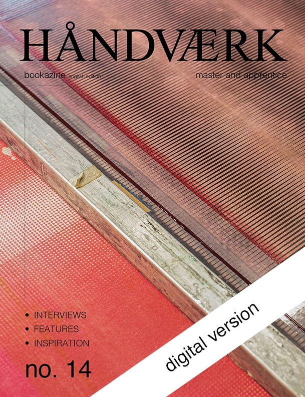 HÅNDVÆRK bookazine no. 14  English text - digital version