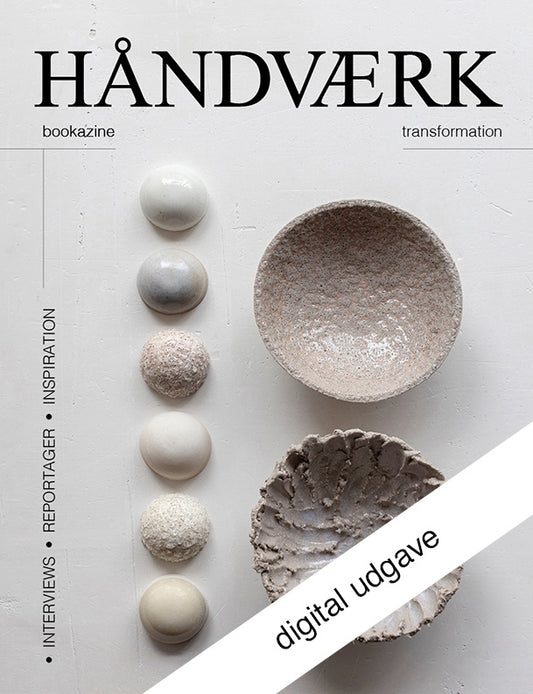 HÅNDVÆRK bookazine no. 15  dansk tekst - digital udgave