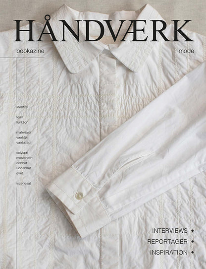 HÅNDVÆRK bookazine no.8 dansk tekst